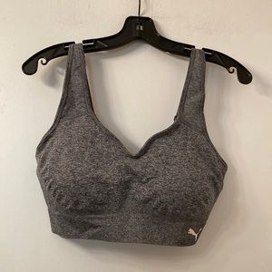 Puma gray sports bra - Size XL